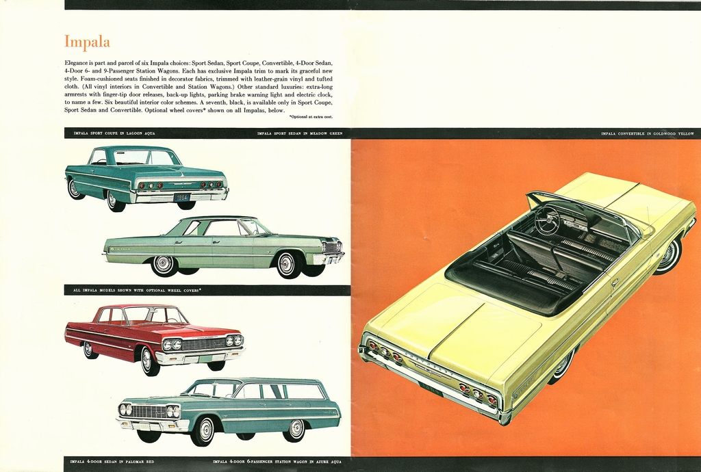 1964 Chevrolet Full-Line Brochure Page 10